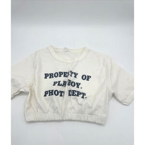 Vintage Property Playboy Photo Department Cropped Top USA Made Rare